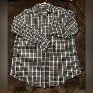 St. John’s Bay Mens Plaid Shirt